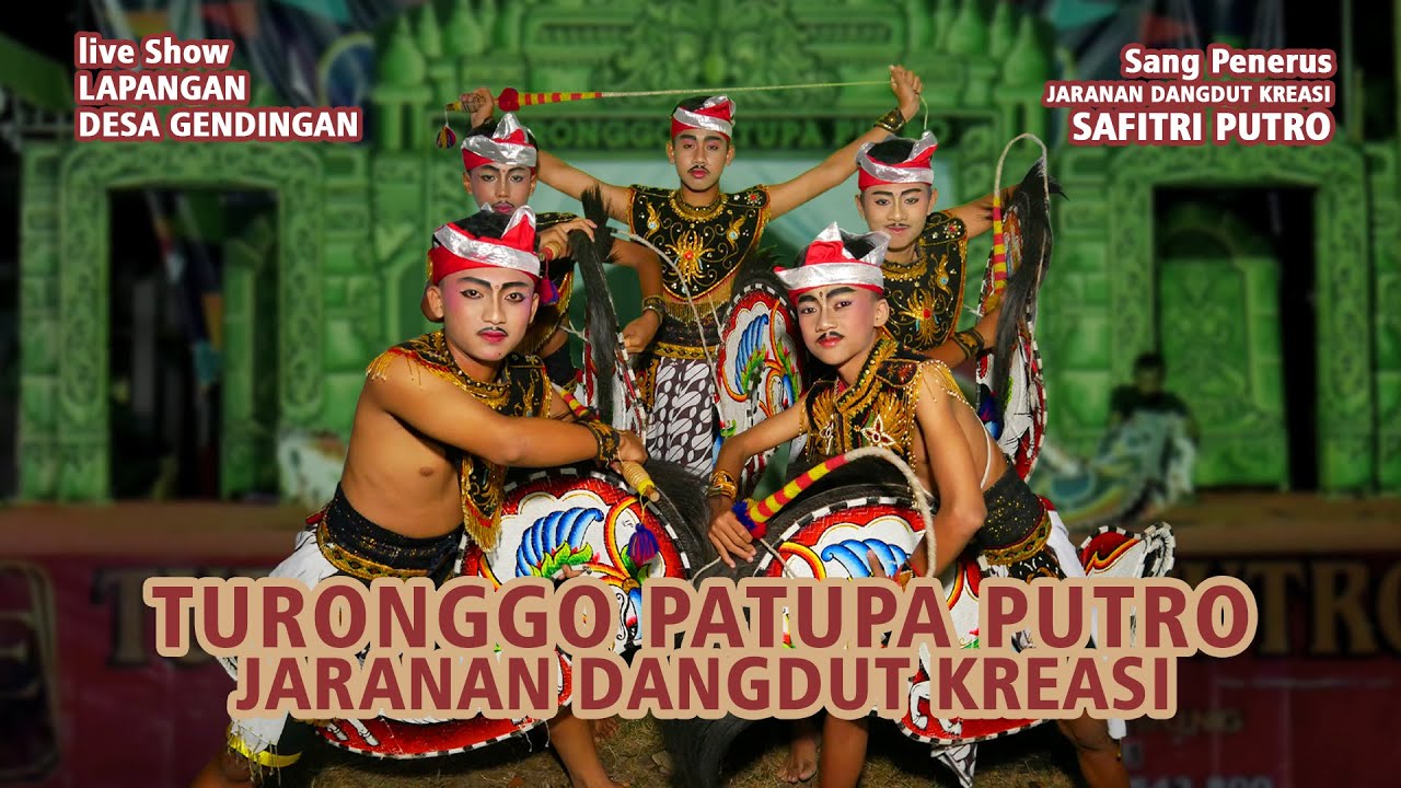 TARI PUTRA | Jaranan Patupa Putro | Live Show Bazar Gendingan
