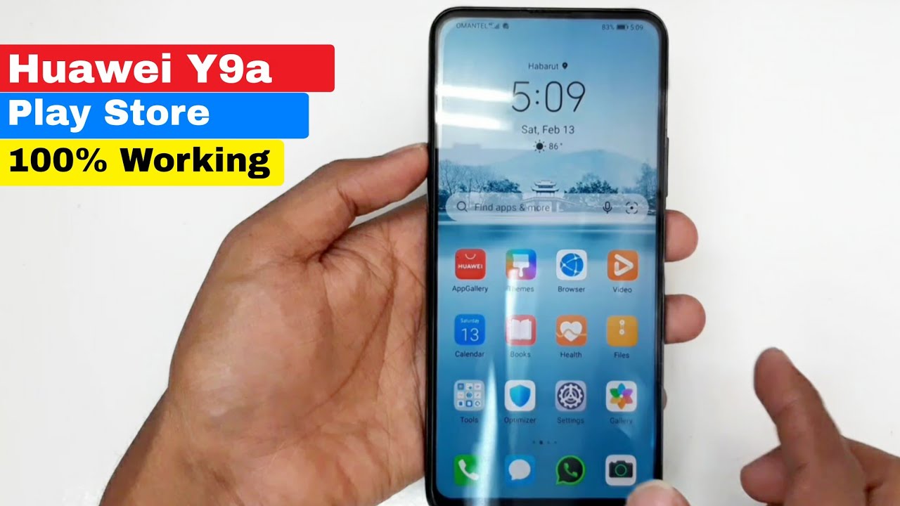 Huawei Y9a Play Store/Google/YouTube Install 2021 Latest Security New Method 100% Working WITHOUT G
