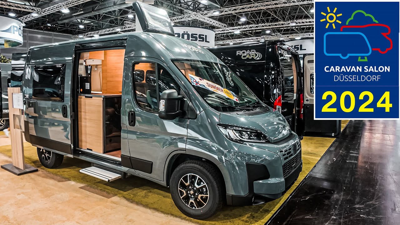ROADCAR 540 PLUS 2025 CAMPERVAN FIAT DUCATO DUSSELDORF CARAVAN SALON 2024 ЛУЧШИЙ CAMPERVAN ДЛЯ 2?