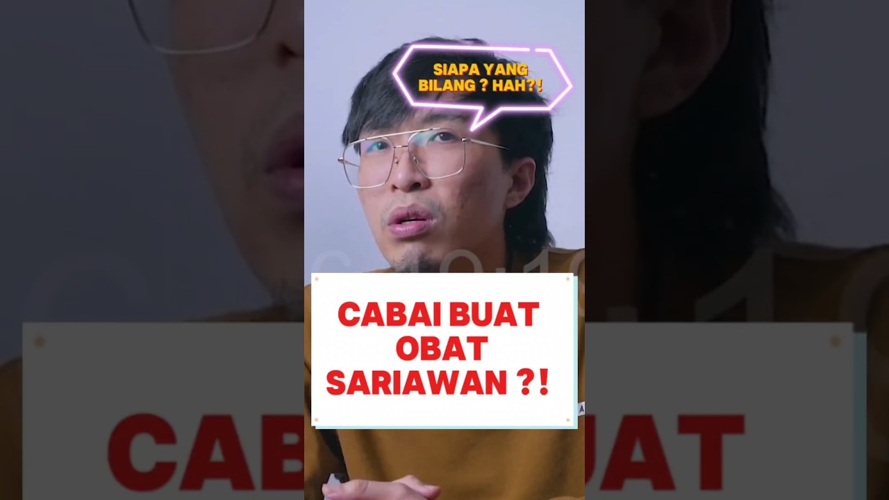 CABAI BISA OBATI SARIAWAN ? MITOS/FAKTA?? #drtirta #edukasi #kesahatan #infokesehatan