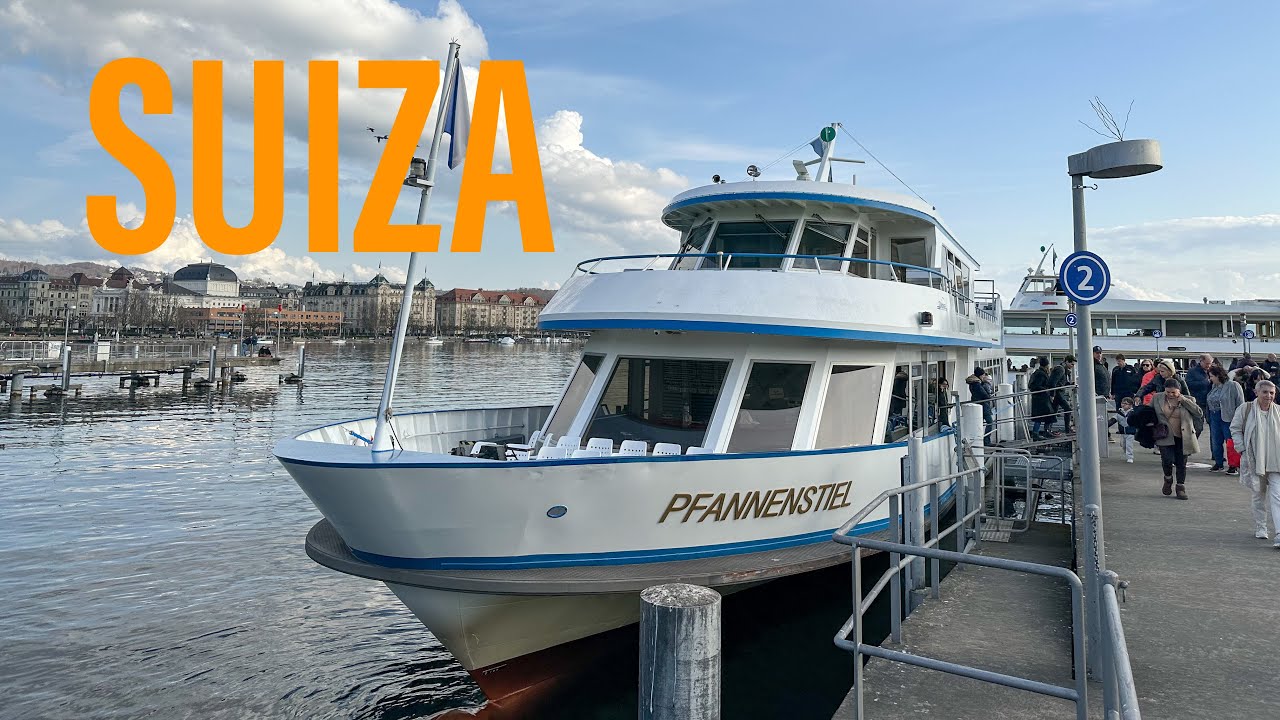 Que ver en el Lago de Zürich - Suiza | Desde el Barco Turístico | Switzerland Tour |Schweiz Tourism