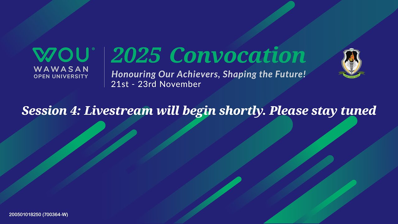 LIVE 2025 Convocation Ceremony - Session 4
