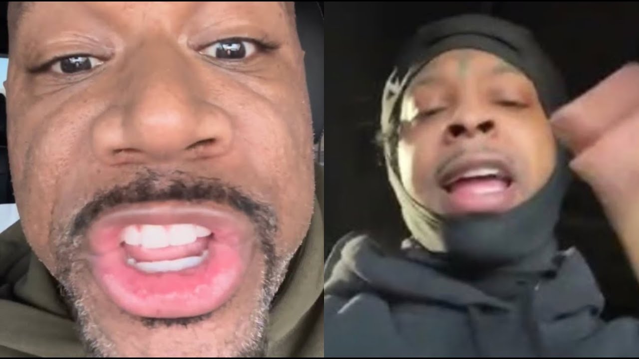 21 Savage & Wack 100 Go Back and Forth For Saying F*ck The Streets & Calling Him An INFORMANT