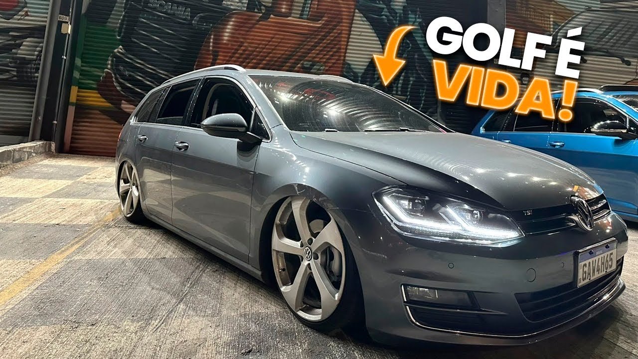 GOLF VARIANT ARO 20 SUSPENSÃO A AR CONFIRA 