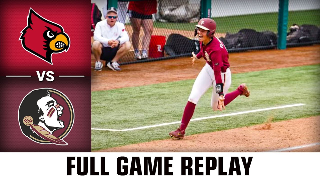Louisville vs. Florida State Full Game Replay | 2023 ACC Softball (Game 2)