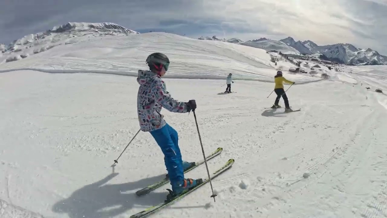 Jules  ski  Alpe d'Huez 22 fevrier 2026