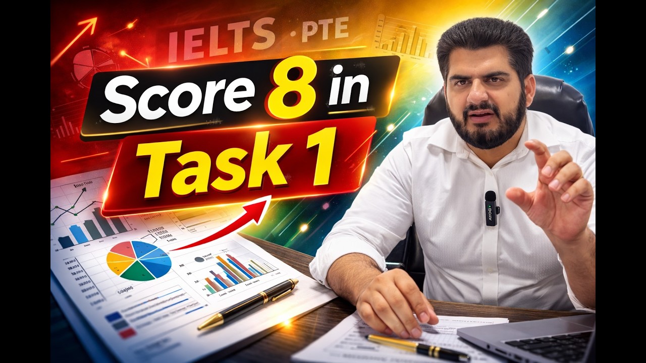 IELTS Task 1 Vocabulary for Band 7+ | Must-Know Words for Graphs