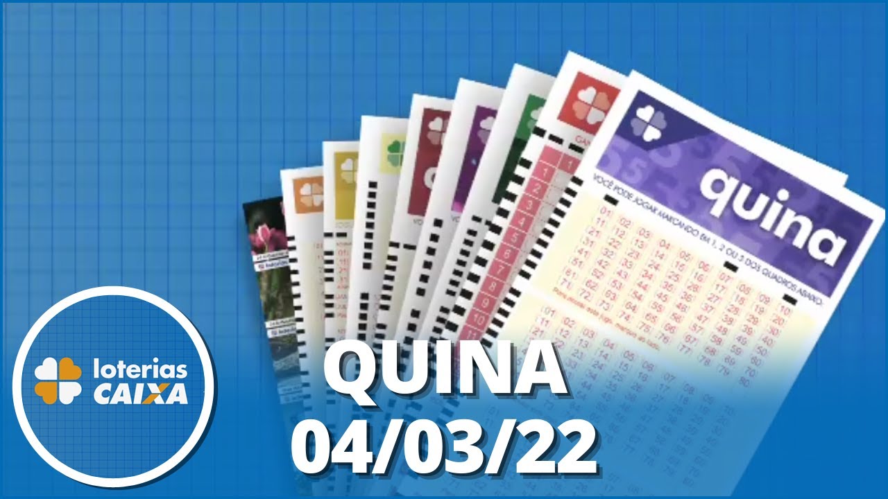 Resultado da Quina - Concurso nº 5794 - 04/03/2022