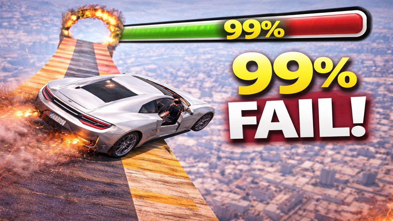 Megarampa 9999 😱 | IMPOSSIBLE Mega Ramp?! | GTA V
