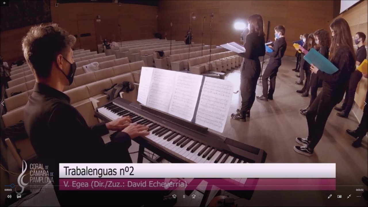 Coral de Cámara de Pamplona - Escuela Coral. Coro juvenil