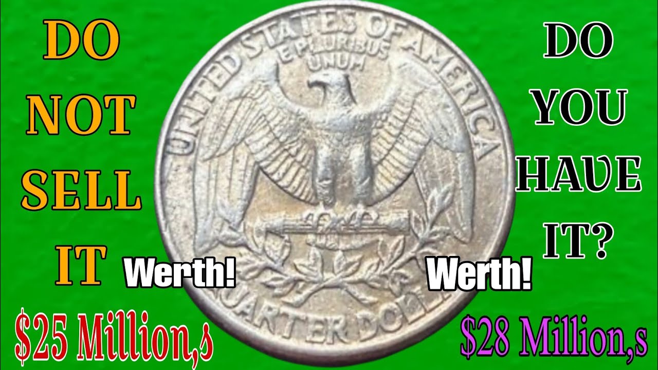 Retire If You Have This P Washington Quarter in Your Pocket! 💰 Rare Coin Worth Big Money! - YouTube