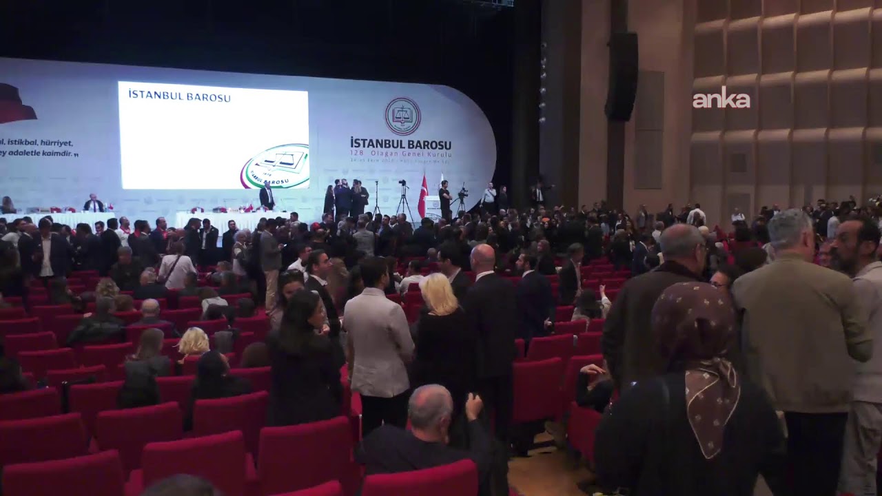İstanbul Barosu, yeni başkan ve y&ouml;netimini belirlemek &uuml;zere genel kurula gidiyor / İstanbul #Canlı