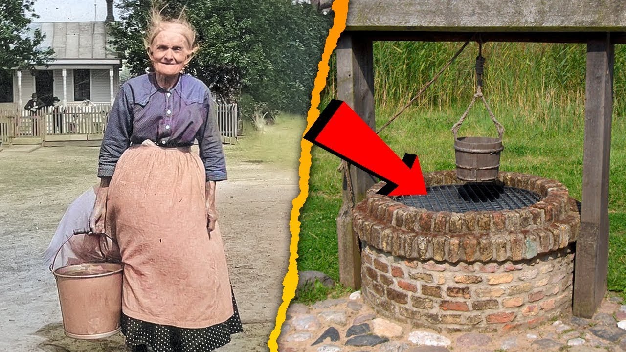 Ancianita siempre cargaba agua de viejo pozo abandonado hasta que un d&iacute;a encuentra algo impactante
