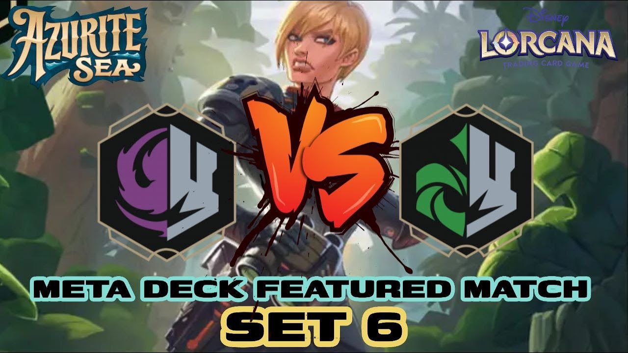 Amethyst Steel vs Emerald Steel Lorcana Set 6 The Unexpected Winner
