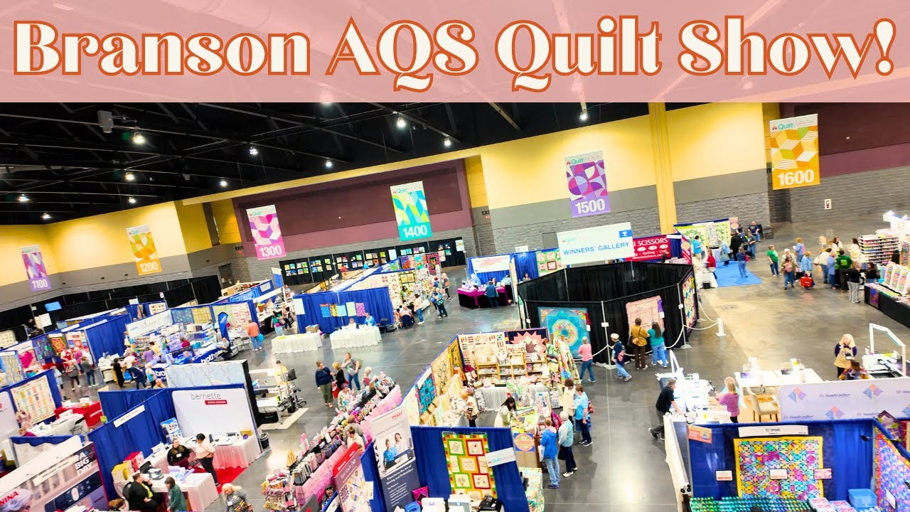 Walk Through the AQS Quilt Show in Branson with Me! | Was It Worth It?