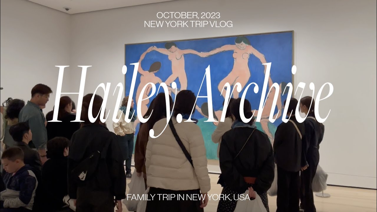 vlog | 🇺🇸ep.1 3년만에 가는 뉴욕여행 | 뉴욕여행 브이로그, MOMA, 디자인스토어, 닌텐도 스토어, 록펠러 센터, 아이스크림 추천, 바나나푸딩
