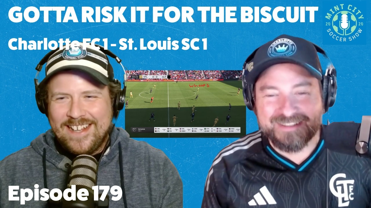 Episode 179: You gotta risk it for the biscuit | Charlotte FC 1 – St. Louis SC 1
