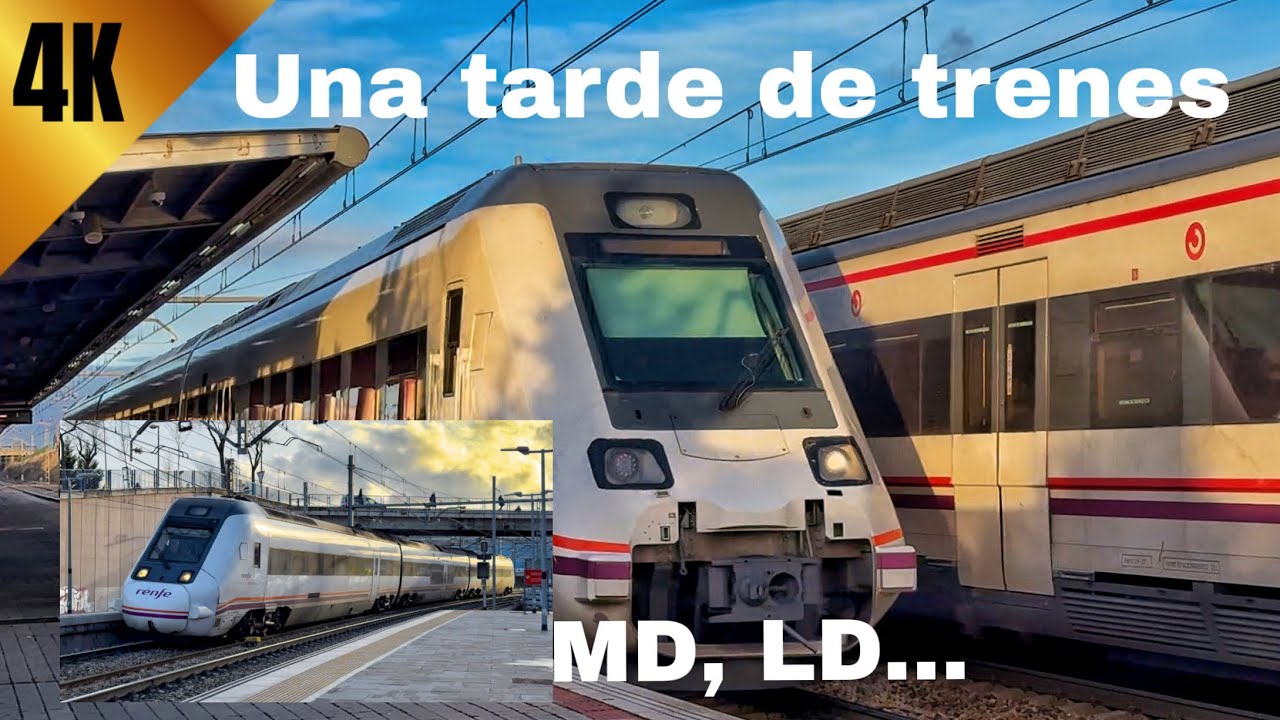 Una tarde de trenes por la C5 Madrid MD, LD 