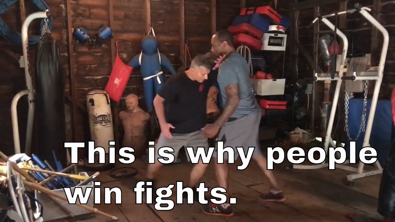 Self Defense Techniques - The Forward Drive 🚗 - How people WIN fights 🔥