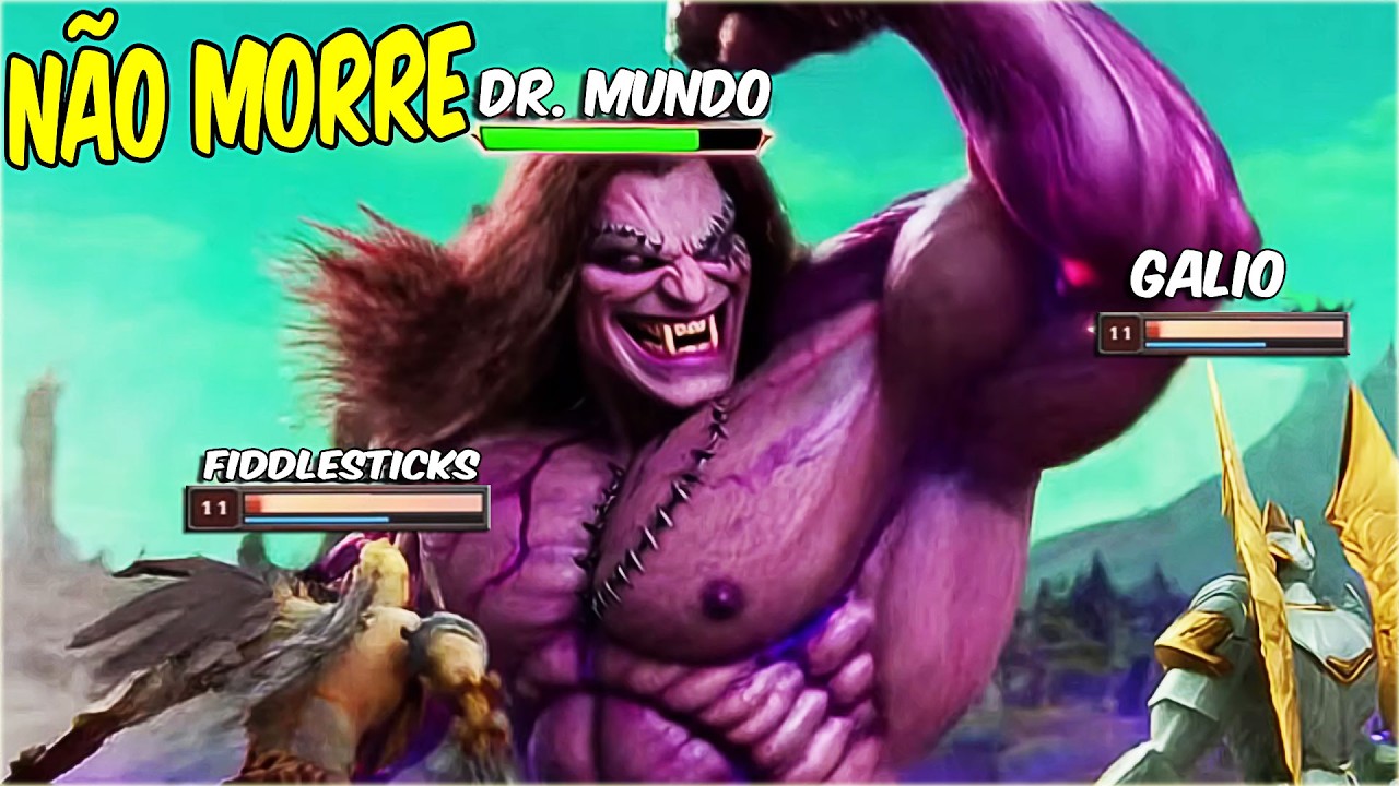 Você não consegue tirar esse campeão do jogo