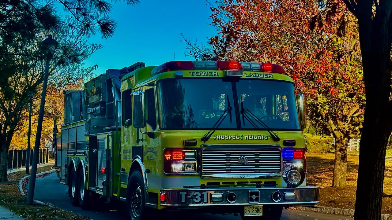 Prospect heights volunteer fire co response compilation