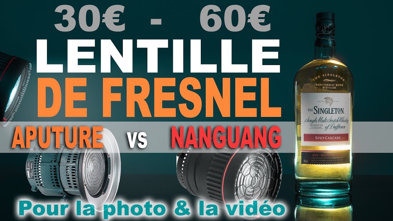Quelle lentille de Fresnel pour la photo vidéo ? Aputure vs Nanguang