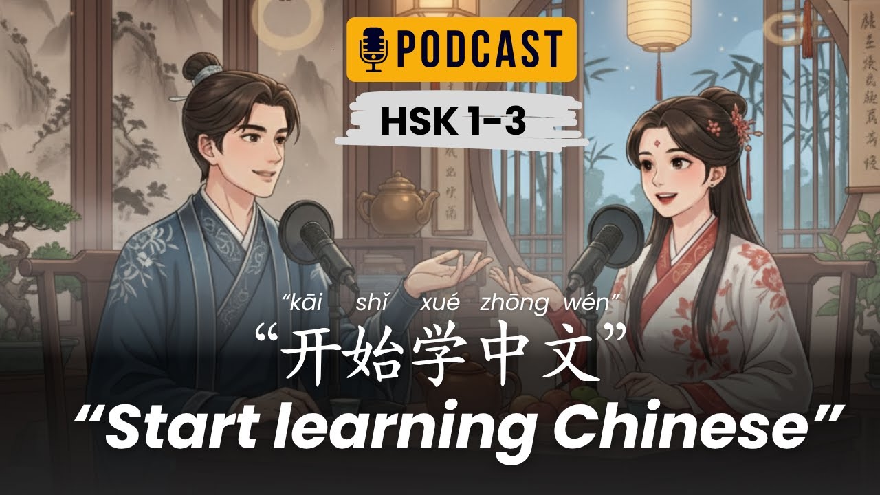 HSK 1-3 l How I Learned Chinese From Zero So Fast | 我是如何快速从零开始学会中文的 l Chinese Podcast