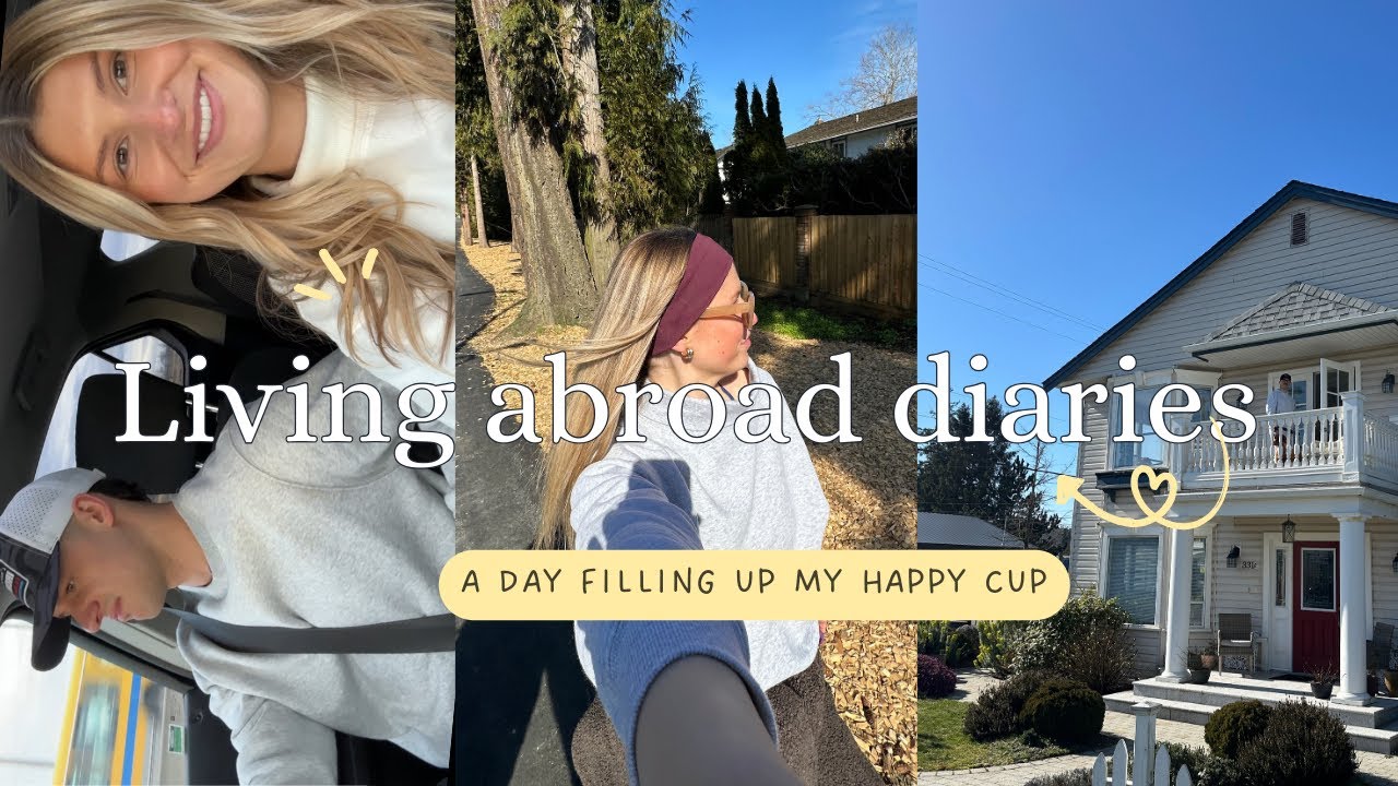 Spend the day with me filling up my happy cup🤍
