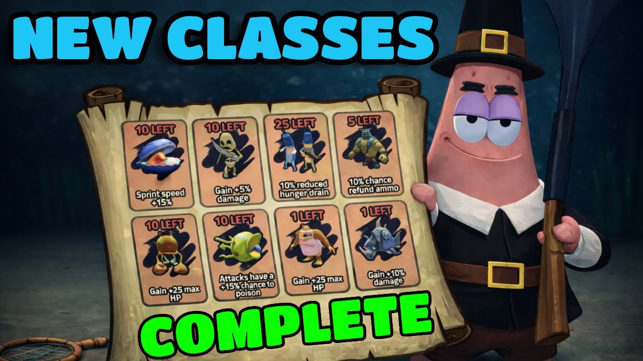 THEY FINALLY ADDED A NEW BEST CLASS IN SURVIVE BIKINI BOTTOM...