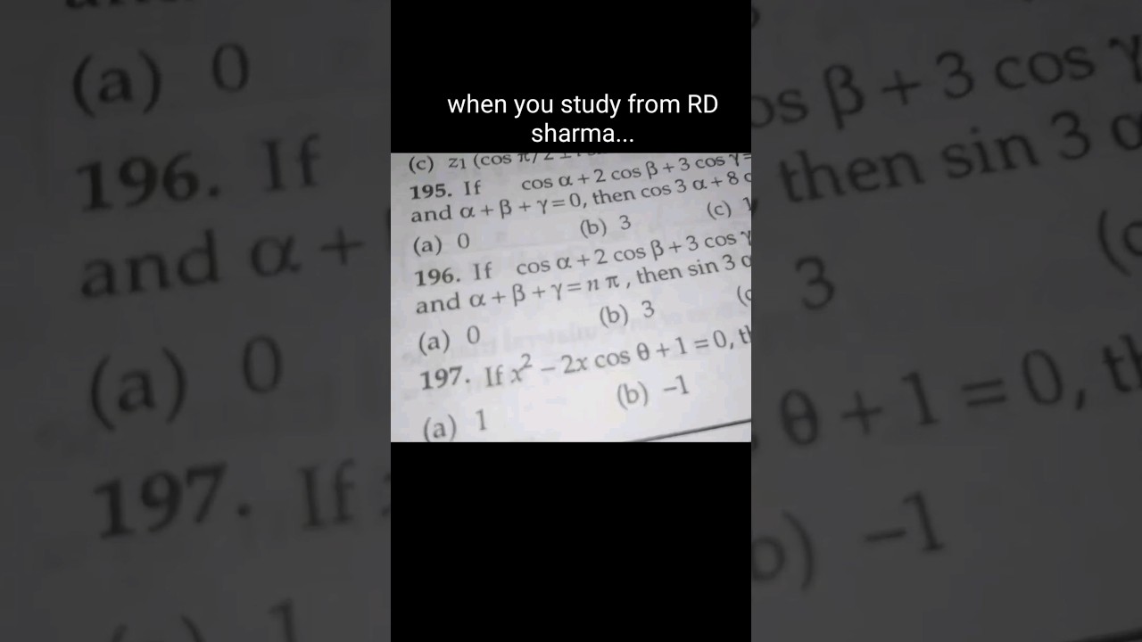 When you study from RD Sharma 🙄...#shorts #reels #memes #funny #maths #study #rdsharma