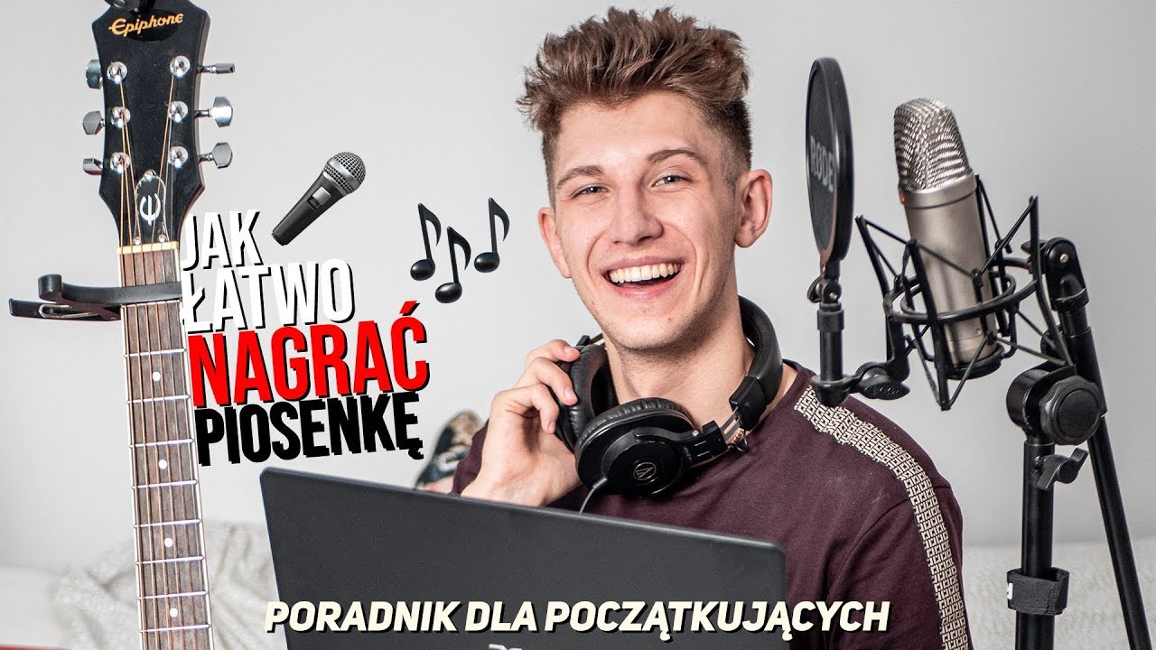 JAK NAGRYWAĆ PIOSENKI? poradnik | (w piątki leżę w wannie COVER) 🎶