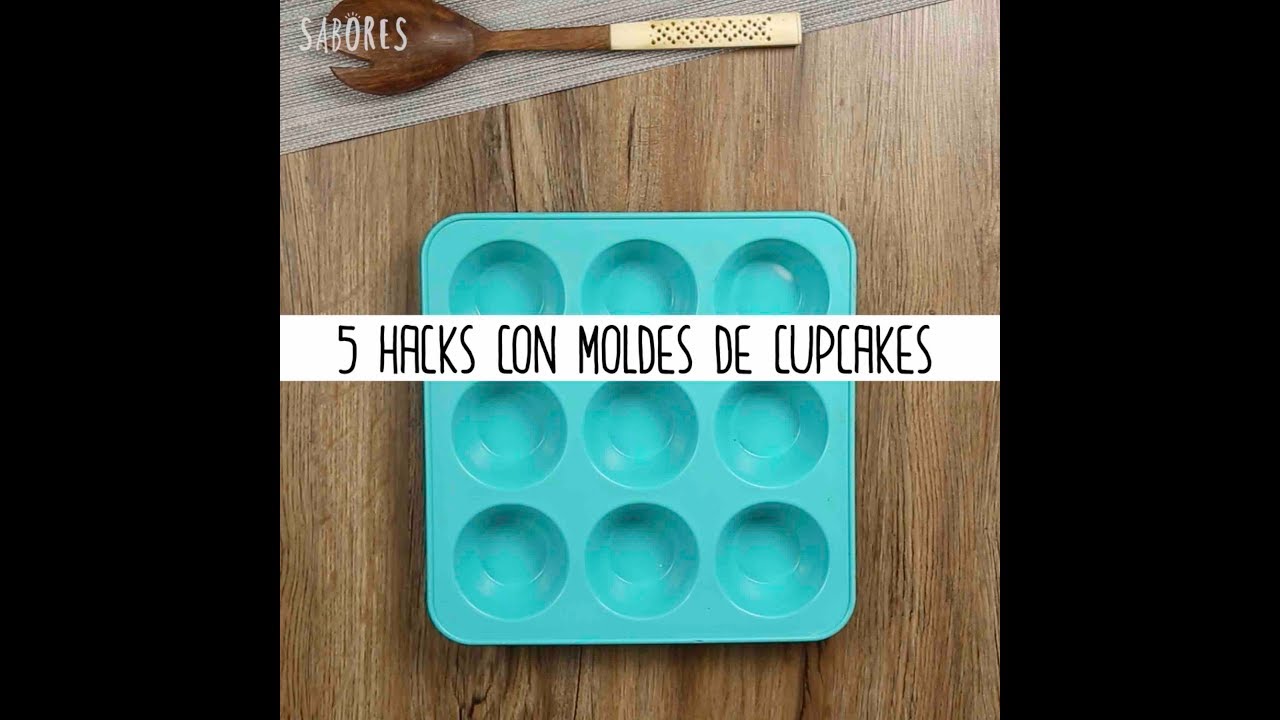 Hacks con moldes de cupcakes