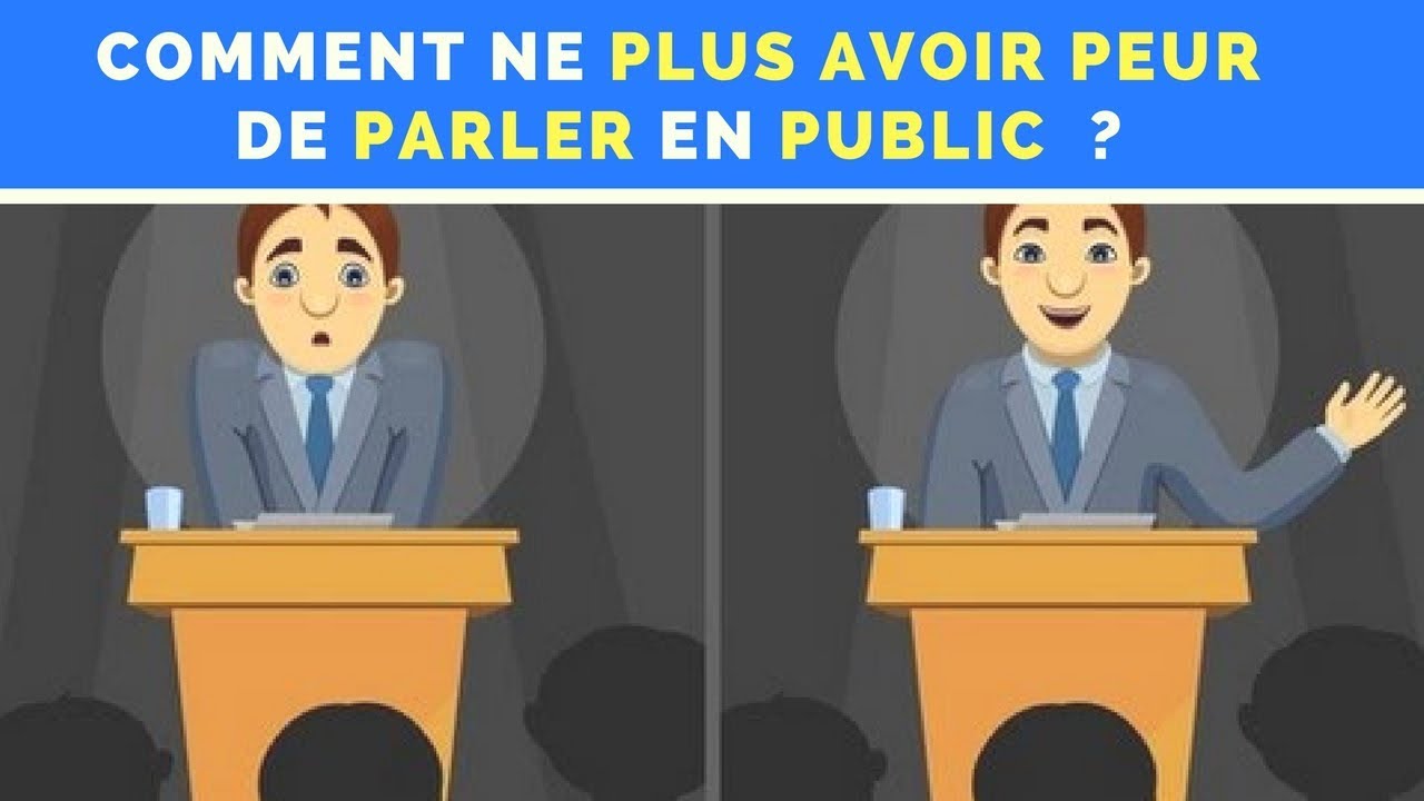 COMMENT se DÉBARRASSER de la PEUR de PARLER en public ou GLOSSOPHOBIE ?