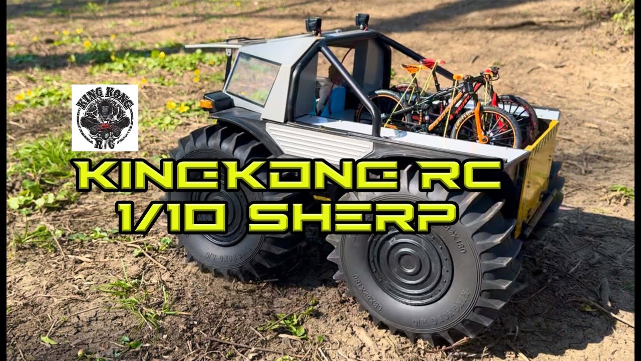 SHERP - KINGKONG RC 1/10 RC TRUCK #rccar #kingkongrc #radio control