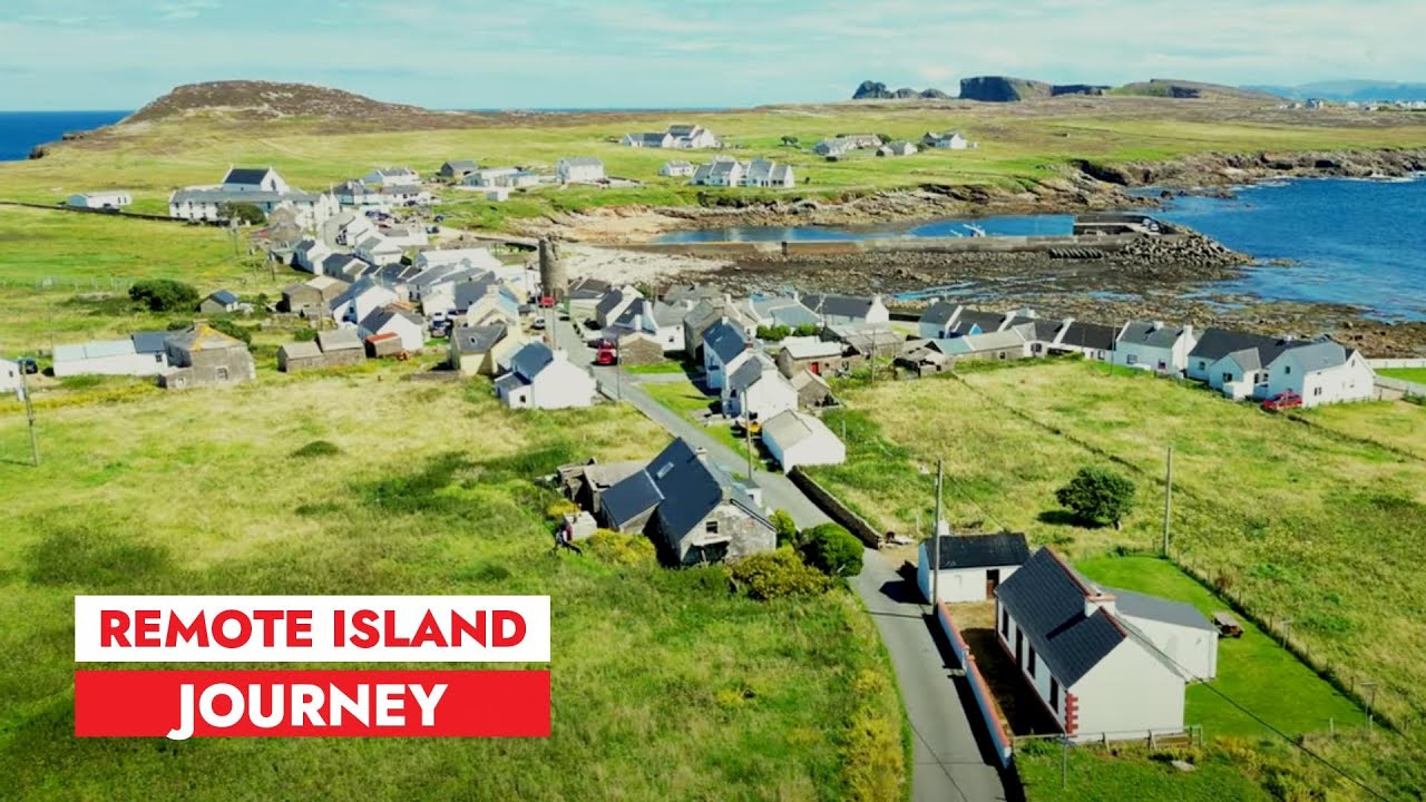 THE MOST REMORE ISLAND!! | Donegal, Ireland #lonelyplanet #ireland_travel