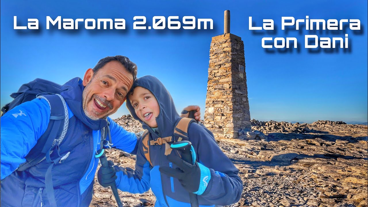 La Maroma techo de Málaga, la primera vez con Dani ❤️ desde el Robledal #montaña #maroma #malaga 