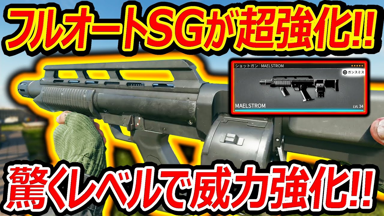 【CoD:BO6】フルオートSG