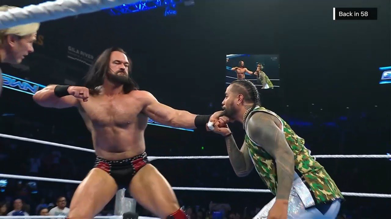 Jimmy Uso Vs Drew McIntyre _(1/2) - No Disqualification Match _Smack Down Oct 24, 2025