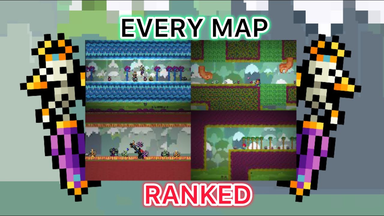 Ranking every MAP in Pixel Survival 2
