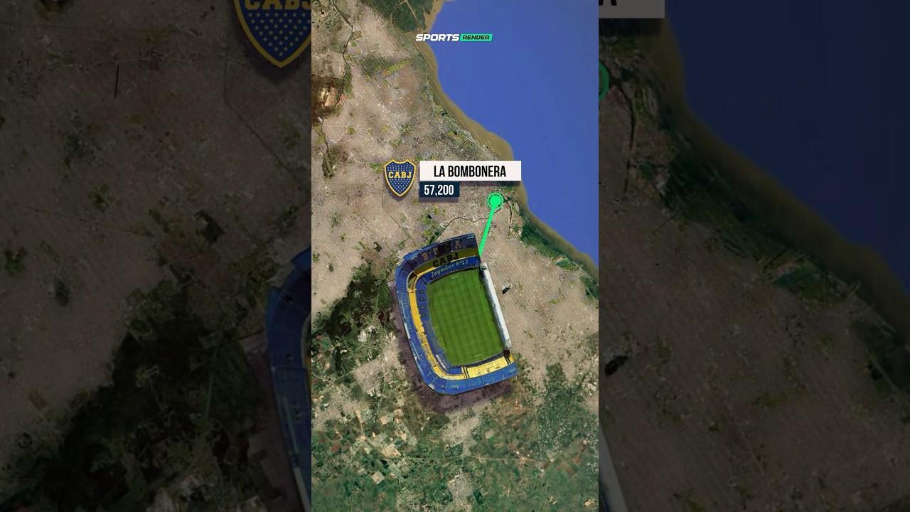 🇦🇷 Every stadium in Buenos Aires that holds more than 10,000 spectators 🏟️