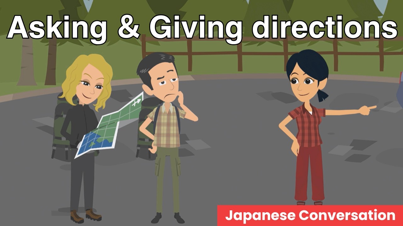 Asking and Giving Directions to Japanese Mt. Fuji | Japanese Conversation Practice