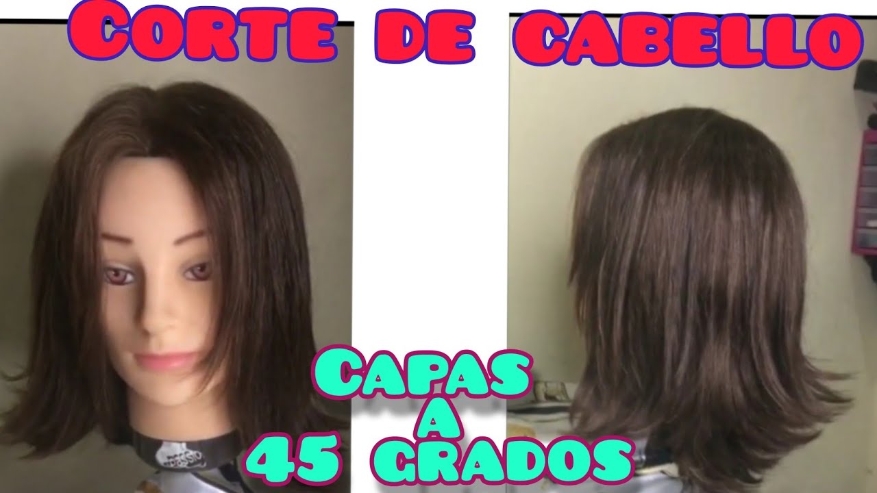 Corte en capas a 45 grados