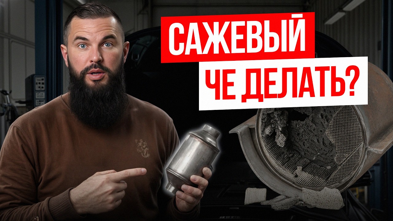 САЖЕВЫЙ фильтр будет ИДЕАЛЬНО ЧИСТЫМ после ЭТОГО! / Главные секреты чистки сажевого фильтра