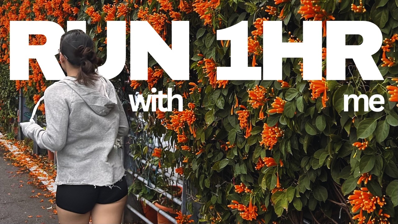 VLOG #001| Come and Run an Hour with me