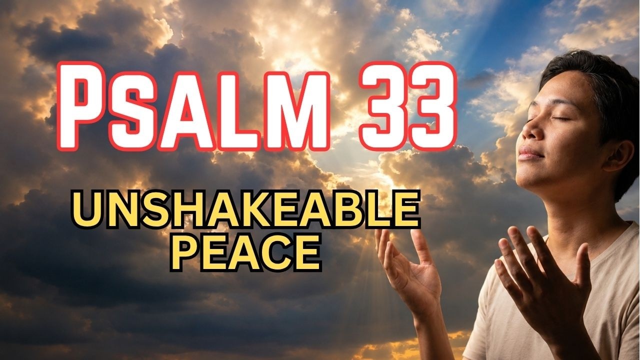 PSALM 33: The Secret to Unshakeable Peace in Uncertain Times