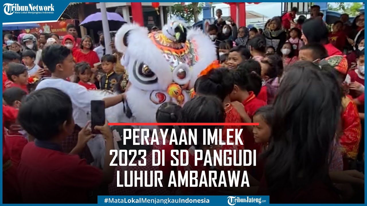 Meriahnya Perayaan Imlek 2023 di SD Pangudi Luhur Ambarawa