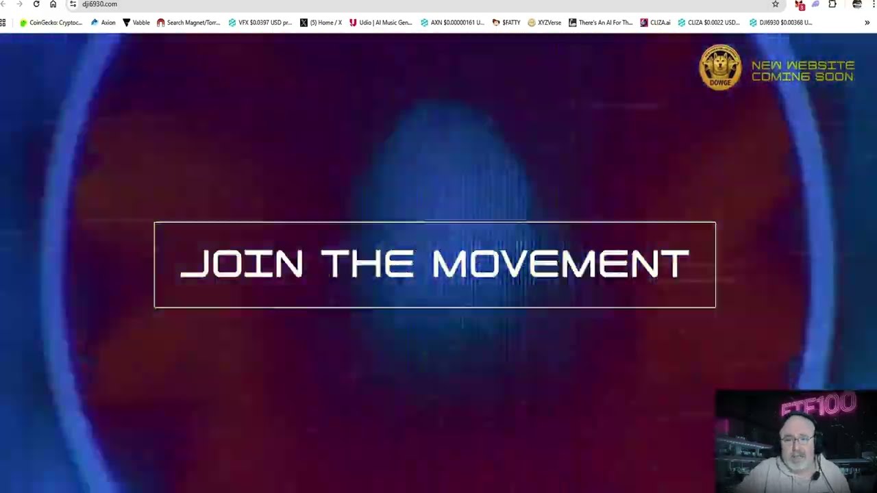 DCA INTO  MOVEMENT COINS NOW , FTF100 , AWR, DJI6930, SPX6900.