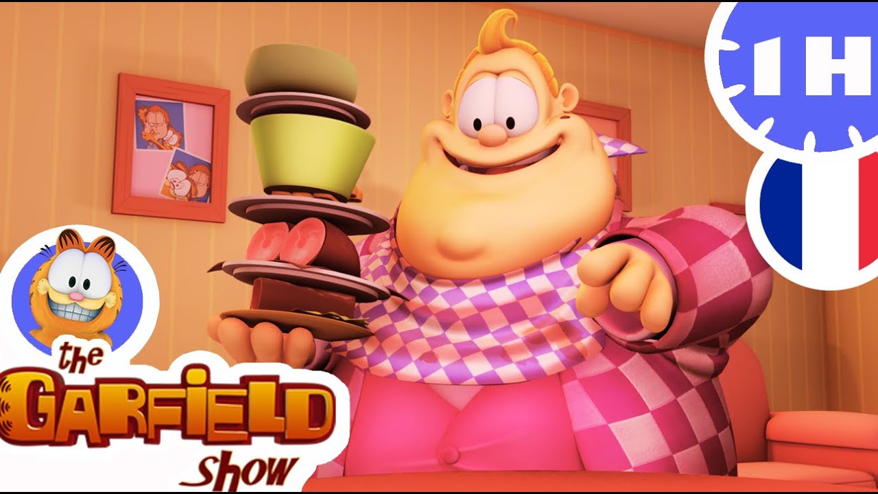😋 Un invité bien gourmand 😋 - Compilation d'épisodes HD complets Garfield & Cie
