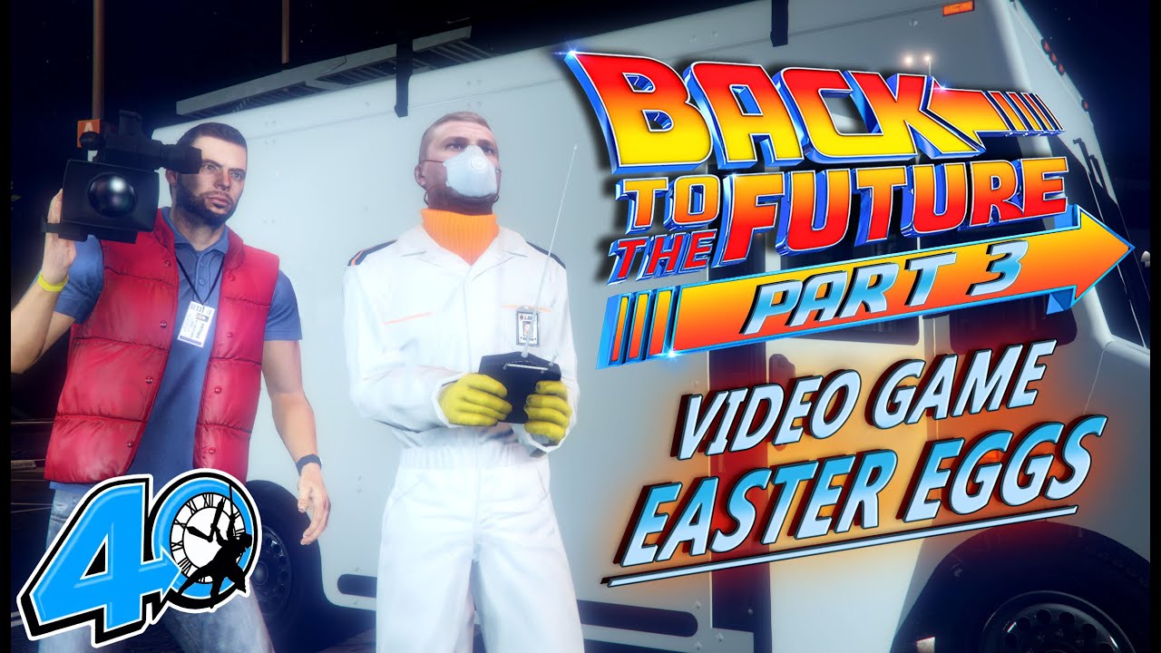 Back To The Future Easter Eggs - Part 3 | Video Game References