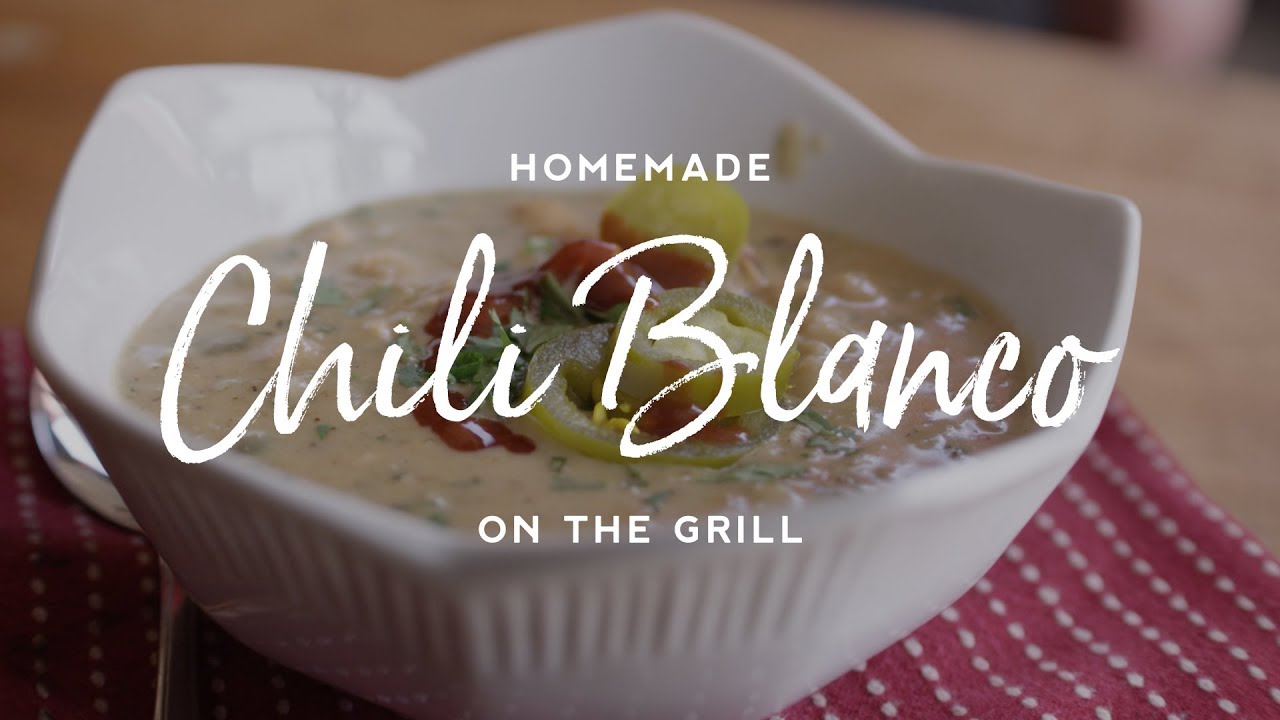 Chili Blanco on the Grill